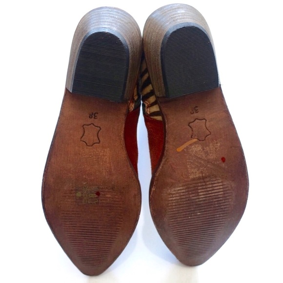 Free People Last Outlaw Calf Hair Ankle Boot - Picture 8 of 8